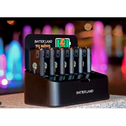 BatterLand 6 PACK - charging station